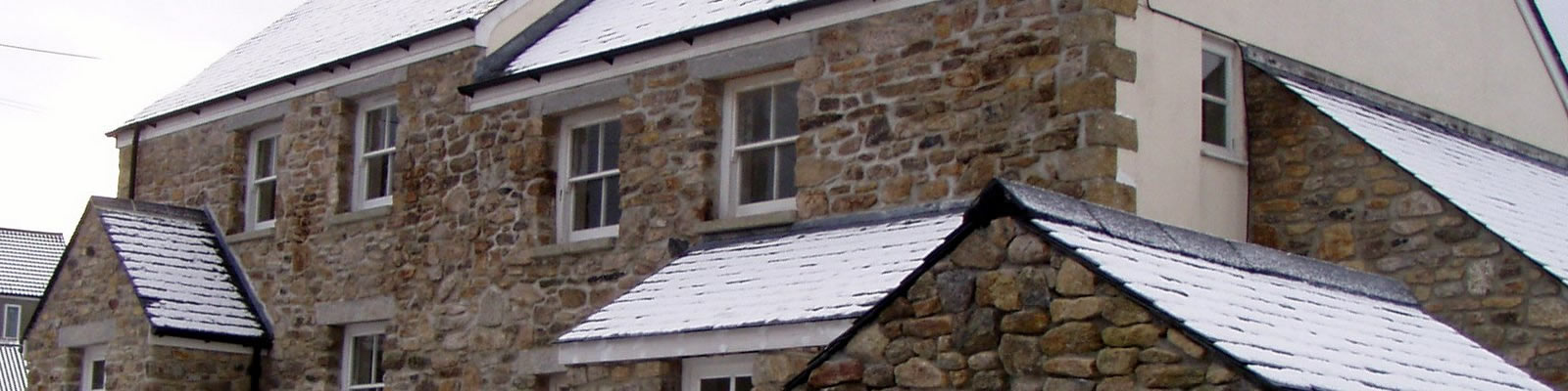 New build in traditional stone